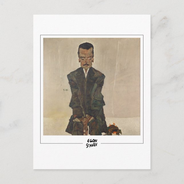 Cartão Postal Egon Schiele #9-2 - Belas Artes (Frente)
