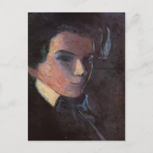 Cartão Postal Egon Schiele - autorretrato, virado à direita