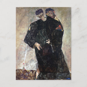 Cartão Postal Egon Schiele Os Eremitas
