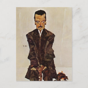 Cartão Postal Egon Schiele - Retrato do editor Eduard Kosmack