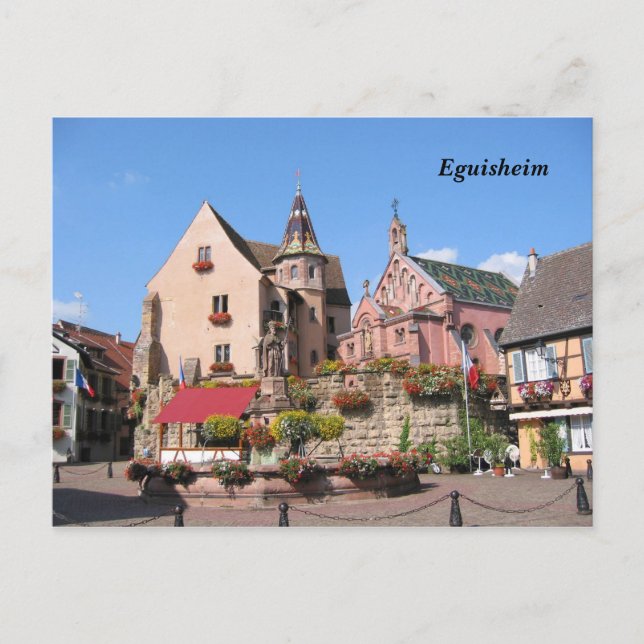 Cartão Postal Eguisheim - (Frente)