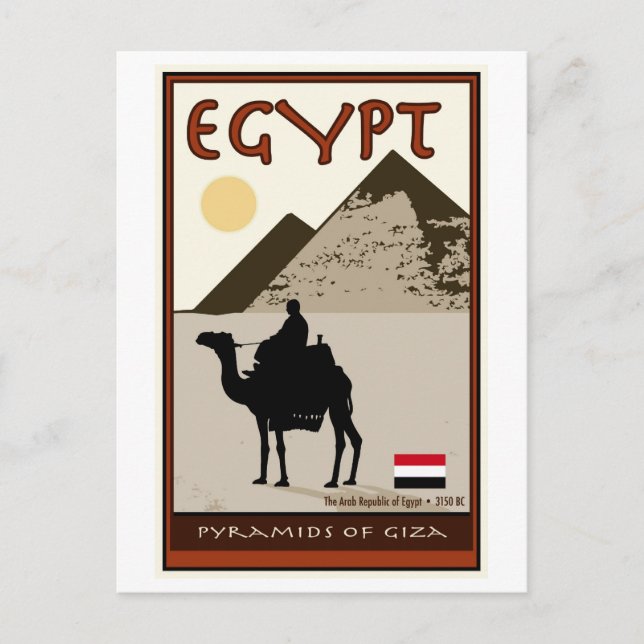 Cartão Postal Egypt (Frente)