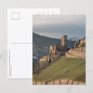 Cartão Postal Ehrenfels Castle Alemanha