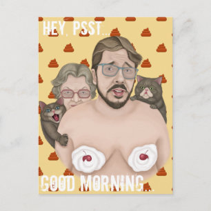 Cartão Postal Ei, Bom Dia