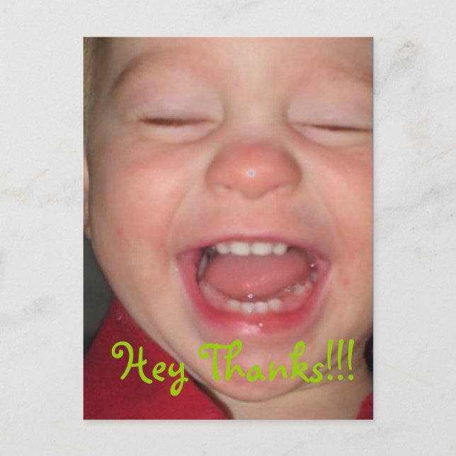 Cartão Postal Ei Obrigado!!! (Frente)