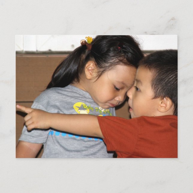 Cartão Postal Ei, Sis Olha! Irmã e Irmã taiwanês (Frente)