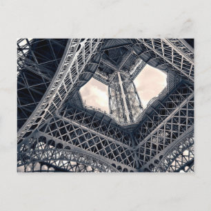 Cartão Postal Eiffel Steel