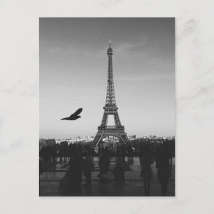 Cartão Postal Eiffel Tower Paris, França