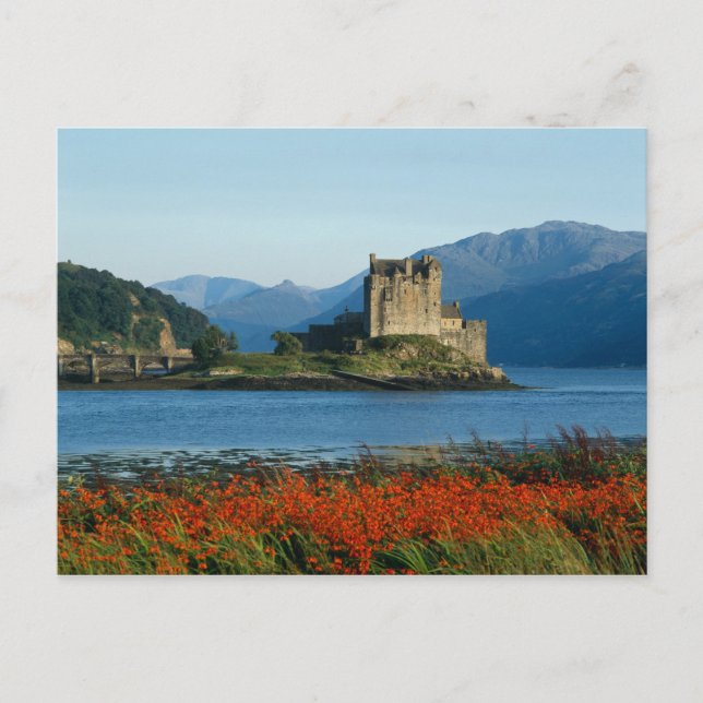 Cartão Postal Eilean Donan Castle, Highlands, Scotland 3 (Frente)