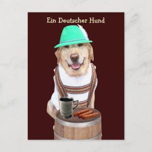 Cartão Postal Ein Deutscher Hund