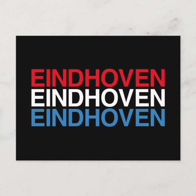 CARTÃO POSTAL EINDHOVEN (Frente)