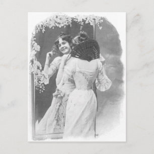 Cartão Postal Eine Kokette