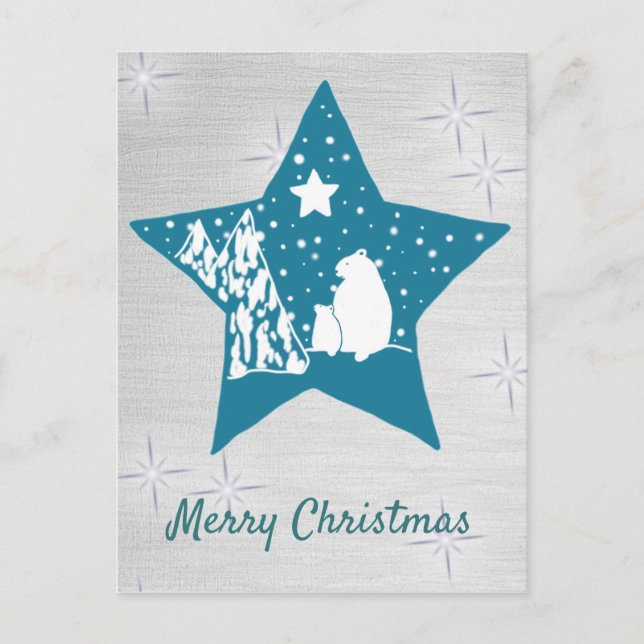 Cartão Postal Eisbärstern (Frente)