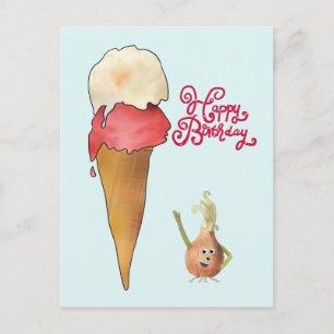 Cartão Postal Eiswaffel