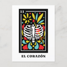 El Corazon estilo mexicano Tarot design
