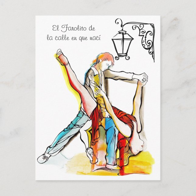Cartão Postal El Farolito Tango (Frente)