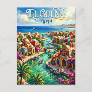 Cartão Postal El Gouna Egito