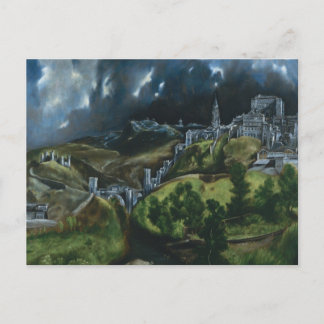 Cartão Postal El Greco Vista de Toledo
