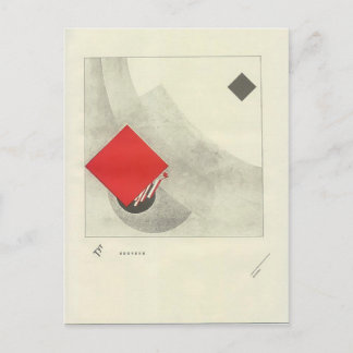 Cartão Postal El Lissitzky - Acabou