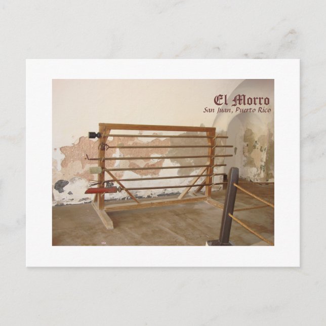Cartão Postal El Morro, San Juan, Porto Rico (Frente)