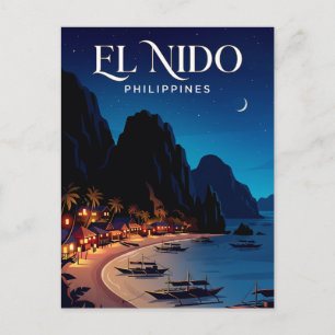 Cartão Postal El Nido Filipinas