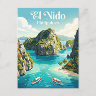 Cartão Postal El Nido Filipinas