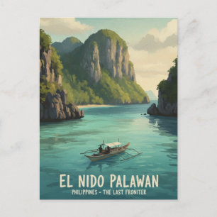 Cartão Postal El Nido Filipinas Viagem