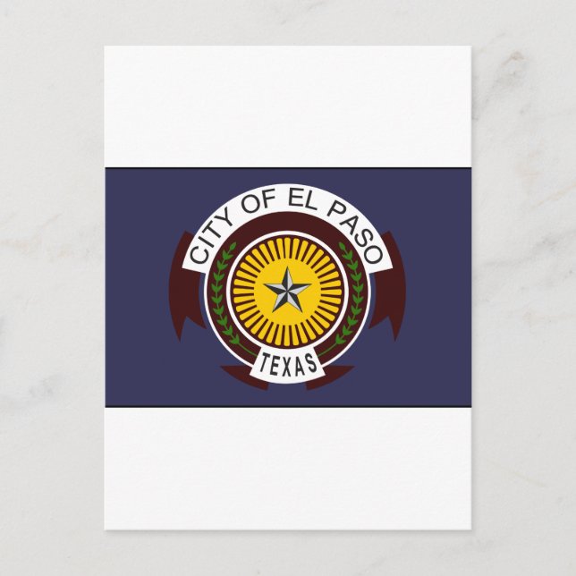 Cartão Postal El Paso Texas (Frente)