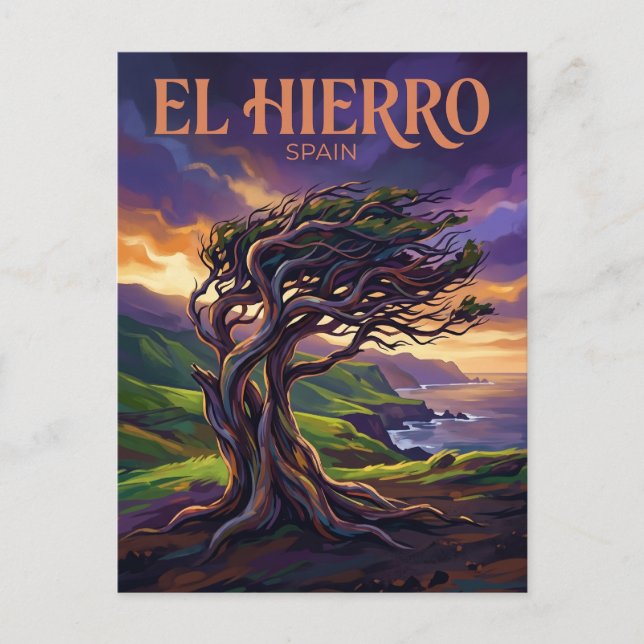 Cartão Postal El Sabinar Espanha (Frente)