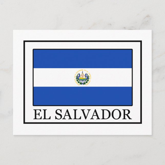 Cartão Postal El Salvador (Frente)