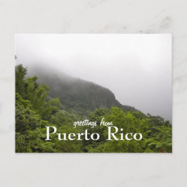 Cartão Postal El Yunque, Porto Rico