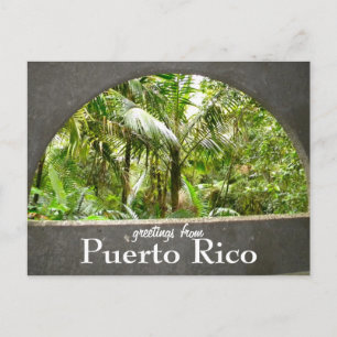 Cartão Postal El Yunque, Porto Rico
