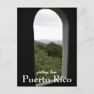 Cartão Postal El Yunque, Porto Rico