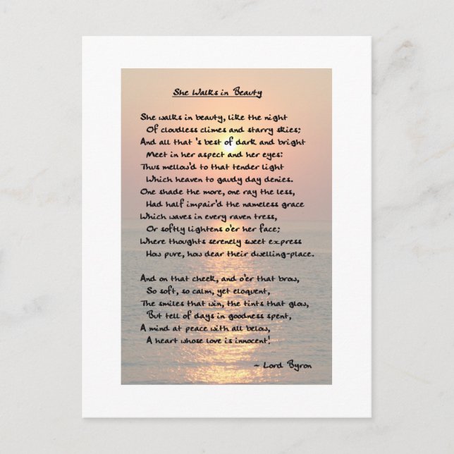 Cartão Postal Ela Caminha Em Beleza/Cabo Maio Cartão-Postal Suns (Frente)