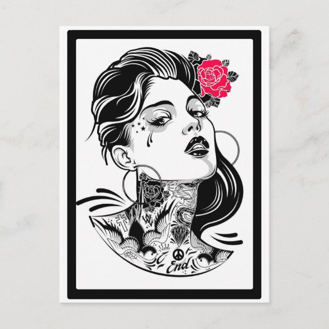 CARTÃO POSTAL ELA ESPERA SONHOS (Frente)