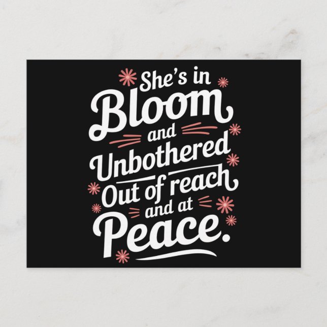 Cartão Postal Ela Está Em Sangue E Desligada Do Alcance E Do (Frente)