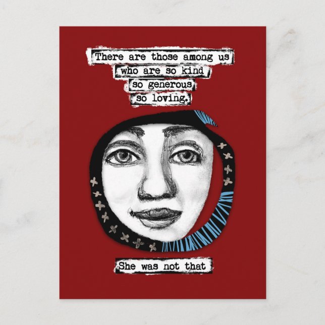 Cartão Postal Ela Não Era Aquele Cartão-Postal (Frente)