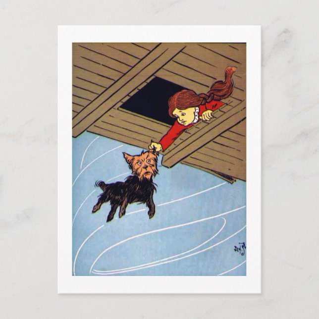 Cartão Postal Ela Pegou O Ouvido (Frente)