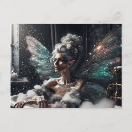 Cartão Postal Elder Fairy Bored in the Bath