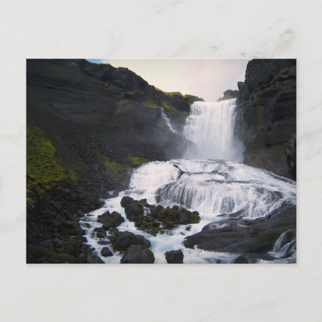 Cartão Postal Eldgjá, Islândia (Frente)
