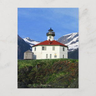 Cartão Postal Eldred Rock Lighthouse