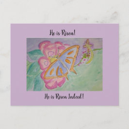 Cartão Postal Ele é Risen!