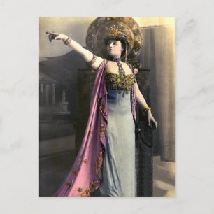 Cartão Postal Ele Foi Por Ali