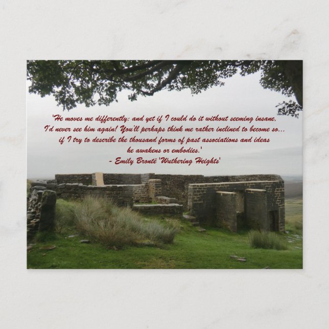 Cartão Postal Ele Me Move Diferentemente - Alturas Indecentes (Frente)