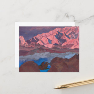 Cartão Postal Ele que se hospeda por Nicholas Roerich