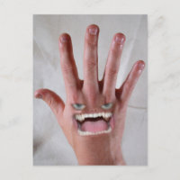 Ele tem uma meia-mão!