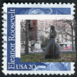 Cartão Postal Eleanor Roosevelt Monument