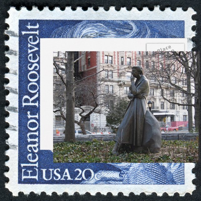 Cartão Postal Eleanor Roosevelt Monument (Criador carregado)