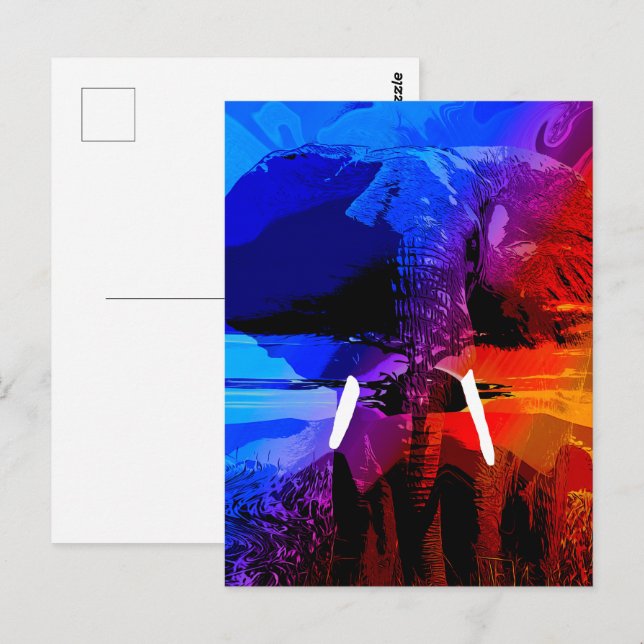 Cartão Postal Elefant Dream Poster (Frente/Verso)