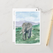 Elefante Cinza na Selva
